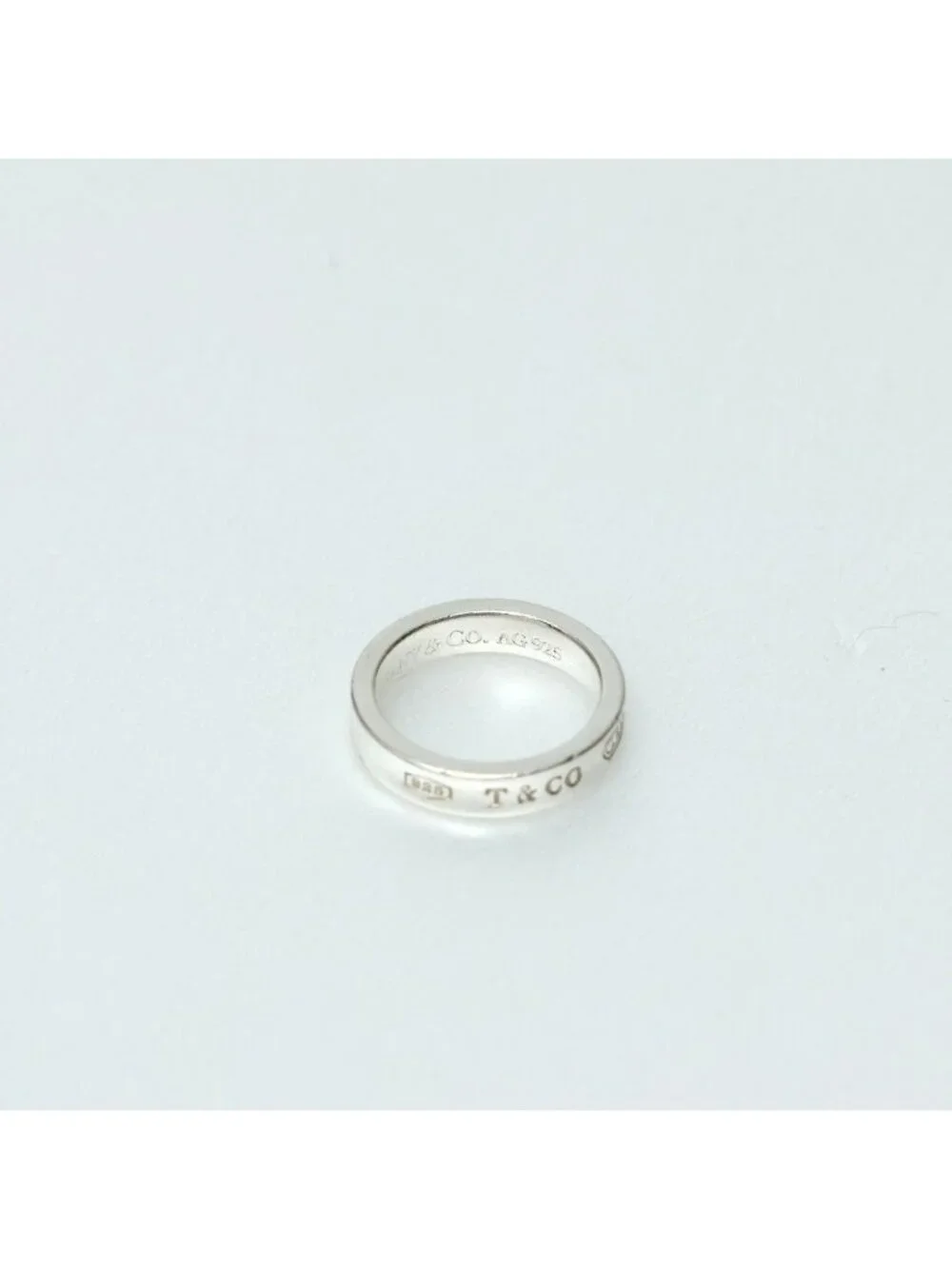 Tiffany & Co 1837 Ring Narrow 925 Sterling Silver